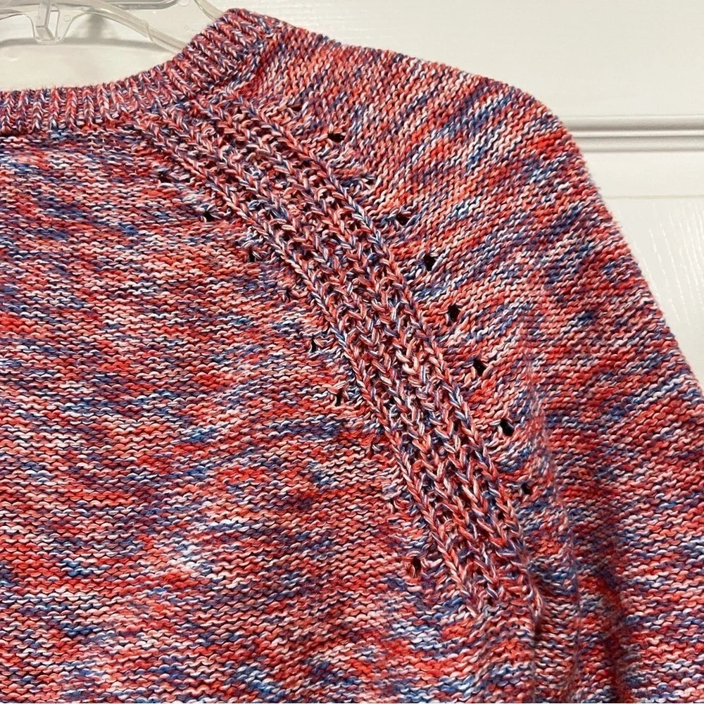 GAP Women's Red Blue White Multi Sweater size Small #ie2